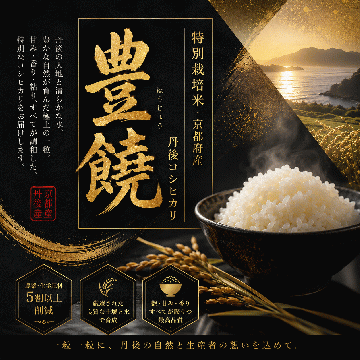 【送料無料】【新米予約】特別栽培米『豊饒』5kg(真空パック)